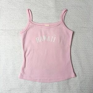 Attitude Clothing vintage pink "hawaii" cami